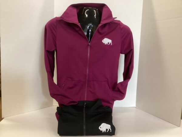 Ladies Embroidered Full Zip